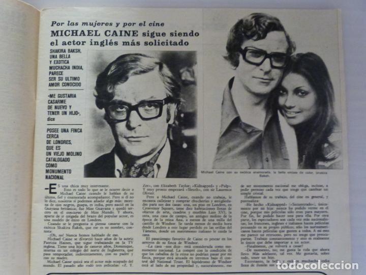 Coleccionismo de Revistas y Peri&oacute;dicos: RECORTE CLIPPING DE MICHAEL CAINE REVISTA SEMANA N&ordm; 1683 PAG. 9 L17