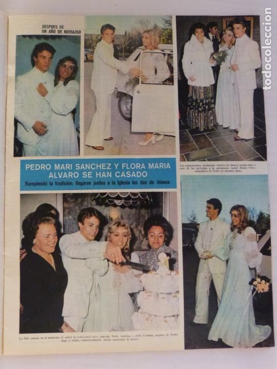 Coleccionismo de Revistas y Peri&oacute;dicos: RECORTE CLIPPING DE PEDRO MARI SANCHEZ Y FLORA MARIA ALVARO REVISTA SEMANA N&ordm; 1824 PAG. 19 Y 20 L17