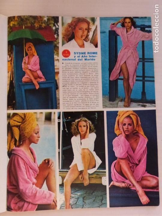 Coleccionismo de Revistas y Peri&oacute;dicos: RECORTE CLIPPING DE SYDNE ROME REVISTA SEMANA N&ordm; 1834 PAG. 37 L17