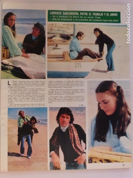 Coleccionismo de Revistas y Peri&oacute;dicos: RECORTE CLIPPING DE LORENZO SANTAMARIA REVISTA SEMANA N&ordm; 1834 PAG. 19 L17