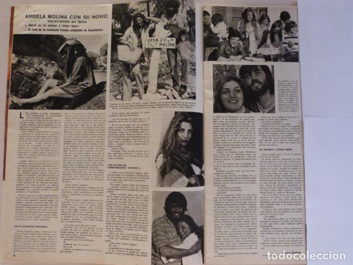 Coleccionismo de Revistas y Peri&oacute;dicos: RECORTE CLIPPING DE ANGELA MOLINA REVISTA SEMANA N&ordm; 1834 PAG. 8 Y 9 L17