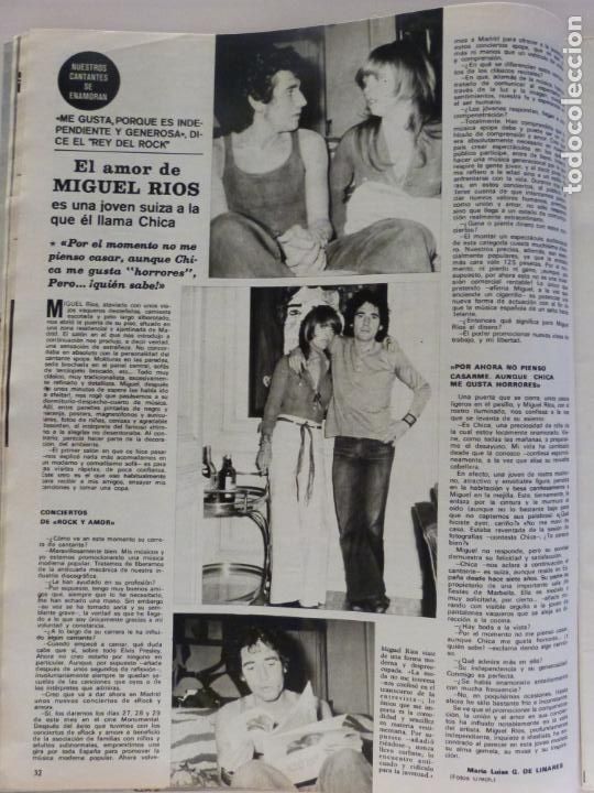 Coleccionismo de Revistas y Peri&oacute;dicos: RECORTE CLIPPING DE MIGUEL RIOS REVISTA SEMANA N&ordm; 1680 PAG. 32 L17