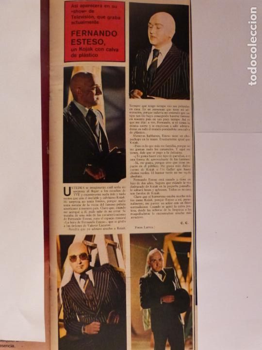 Coleccionismo de Revistas y Peri&oacute;dicos: RECORTE CLIPPING DE FERNANDO ESTESO REVISTA SEMANA N&ordm; 1863 PAG. 39 L17