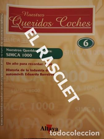 Coleccionismo de Revistas y Peri&oacute;dicos: NUESTROS QUERIDOS COCHES - DE ALTAYA - FASCIDULO 6