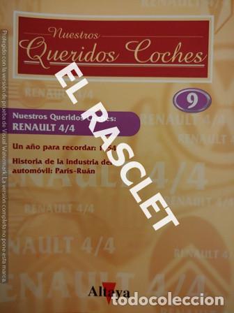 Coleccionismo de Revistas y Peri&oacute;dicos: NUESTROS QUERIDOS COCHES - DE ALTAYA - FASCIDULO 9