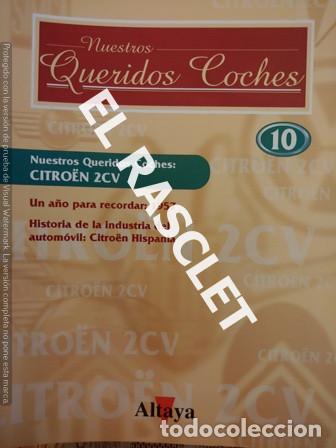 Coleccionismo de Revistas y Peri&oacute;dicos: NUESTROS QUERIDOS COCHES - DE ALTAYA - FASCIDULO 10