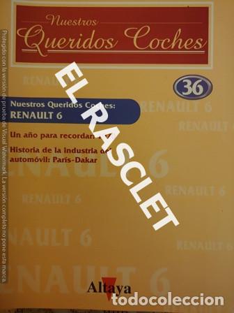 Coleccionismo de Revistas y Peri&oacute;dicos: NUESTROS QUERIDOS COCHES - DE ALTAYA - FASCIDULO 36