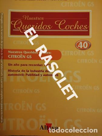 Coleccionismo de Revistas y Peri&oacute;dicos: NUESTROS QUERIDOS COCHES - DE ALTAYA - FASCIDULO 40