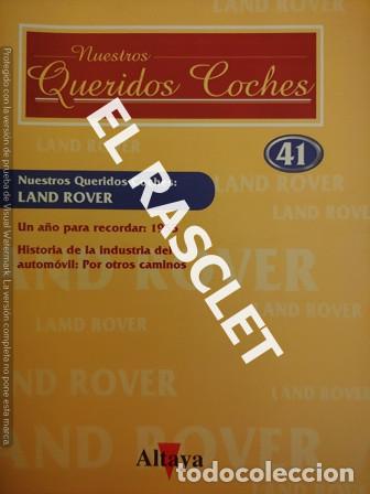 Coleccionismo de Revistas y Peri&oacute;dicos: NUESTROS QUERIDOS COCHES - DE ALTAYA - FASCIDULO 41