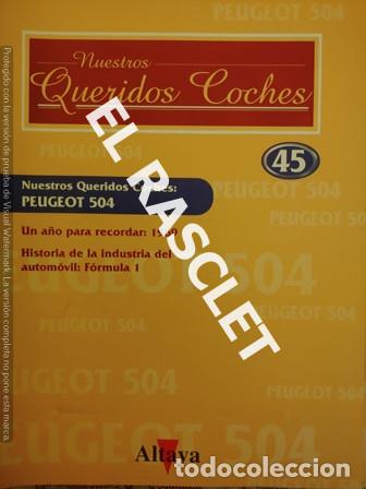 Coleccionismo de Revistas y Peri&oacute;dicos: NUESTROS QUERIDOS COCHES - DE ALTAYA - FASCIDULO 45