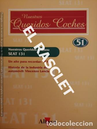 Coleccionismo de Revistas y Peri&oacute;dicos: NUESTROS QUERIDOS COCHES - DE ALTAYA - FASCIDULO 51