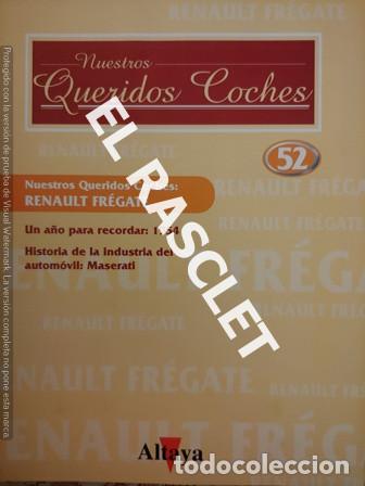 Coleccionismo de Revistas y Peri&oacute;dicos: NUESTROS QUERIDOS COCHES - DE ALTAYA - FASCIDULO 52