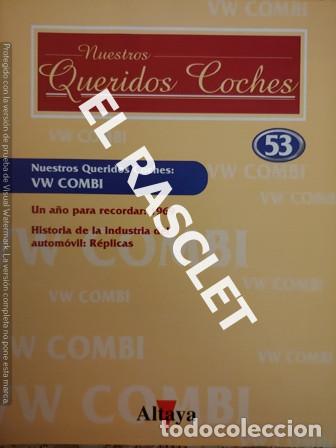 Coleccionismo de Revistas y Peri&oacute;dicos: NUESTROS QUERIDOS COCHES - DE ALTAYA - FASCIDULO 53
