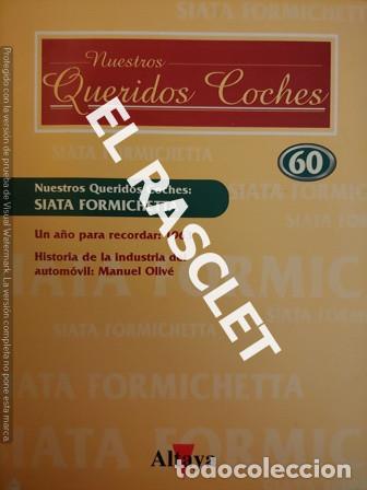 Coleccionismo de Revistas y Peri&oacute;dicos: NUESTROS QUERIDOS COCHES - DE ALTAYA - FASCIDULO 60