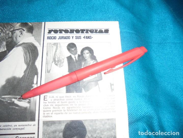 Coleccionismo de Revistas y Peri&oacute;dicos: RECORTE: ROCIO JURADO Y SUS FANS. SEMANA, OCTUBRE 1971(#)