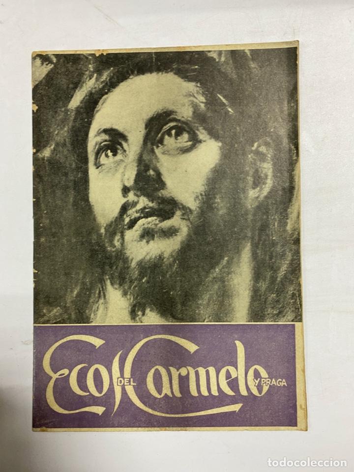 Coleccionismo de revistas y peri&oacute;dicos: ECOS DEL CARMELO Y PRAGA. REVISTA MENSUAL. A&Ntilde;O 33. MARZO DE 1950. TOMO 36. VER