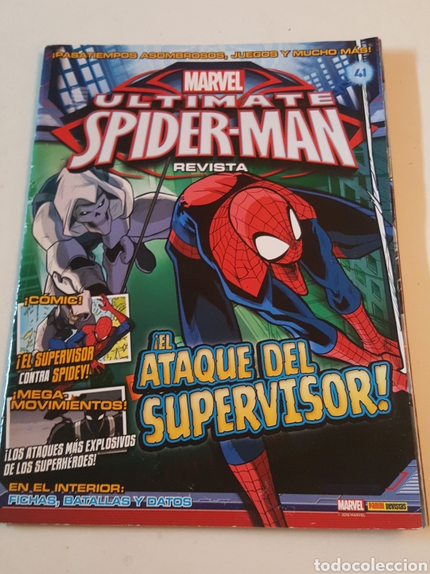 Coleccionismo de revistas y peri&oacute;dicos: Revista Comic Ultimate Spider-Man N&deg; 41 de Panini 50 p&aacute;ginas con poster Agent Venom