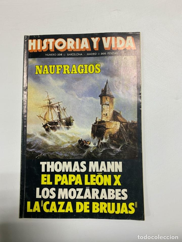 Coleccionismo de Revistas y Peri&oacute;dicos: HISTORIA Y VIDA. NUMERO 238. ENERO, 1988. THOMAS MANN. EL PAPA LEON X. LOS MOZARABES. CAZA BRUJAS