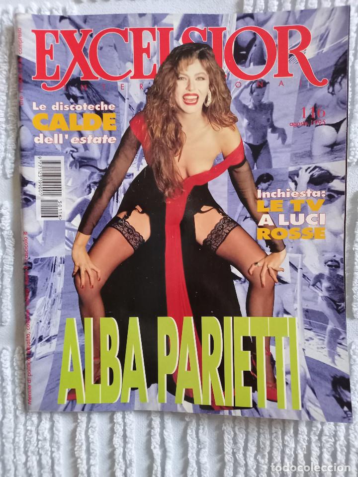 Sammeln von Zeitschriften und Zeitungen: EXCELSIOR N.116 AGOSTO 1995 ALBA PARIETTI IMAN SHELLEY MICHELLE INTERNATIONAL PRESS