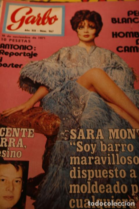 Coleccionismo de revistas y peri&oacute;dicos: DEMIS ROUSSOS SARA MONTIEL AL BANO ANTONIO PEPE BLANCO SALVADOR DALI 1971