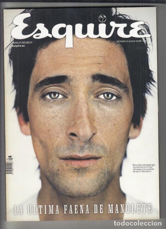 Coleccionismo de Revistas y Peri&oacute;dicos: REVISTA ESQUIRE N&ordm; 9 A&Ntilde;O 2008. ADRIEN BRODY. ARNOLD SCHWARZENEGGER. JESSICA SIMPSON.