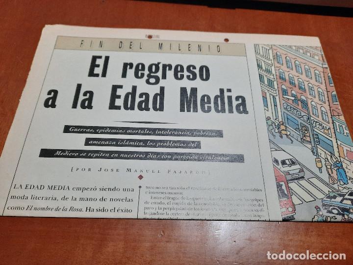 Coleccionismo de Revistas y Peri&oacute;dicos: JOSE MANUEL FAJARDO. EL REGRESO A LA EDAD MEDIA. ART&Iacute;CULO EXTRAIDO DE EL MUNDO. DIFICIL