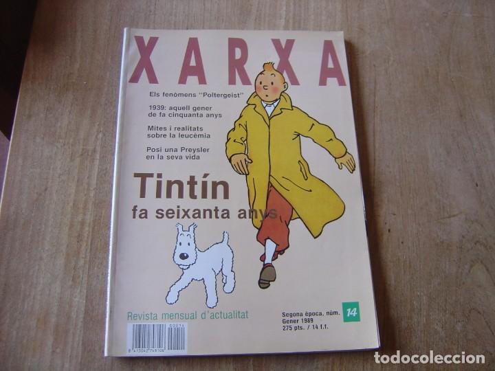 Coleccionismo de Revistas y Peri&oacute;dicos: REVISTA XARXA N&ordm; 14. Gener 1989. TINT&Iacute;N.