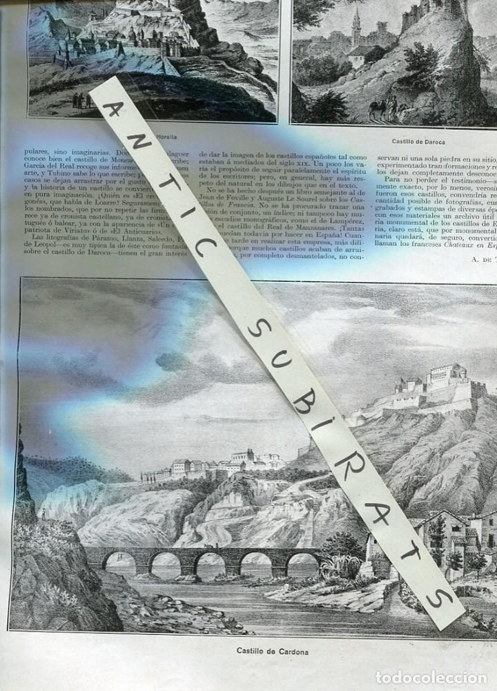 Coleccionismo de Revistas y Peri&oacute;dicos: REVISTA A&Ntilde;O 1925 PEDRO MU&Ntilde;OZ SECA CASTILLO DE CARDONA MORELLA DAROCA PLOZ OLITE SIMANCAS ALBA TORMES