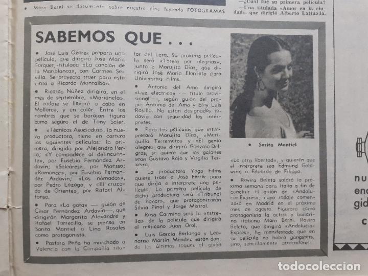 Coleccionismo de revistas y peri&oacute;dicos: SARA MONTIEL 1955 MEXICO