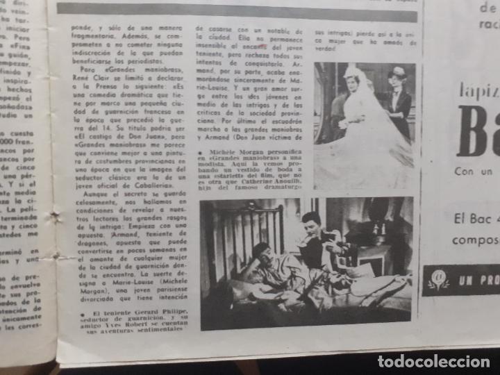 Collectionnisme de Revues et Journaux: 1955 MICHELE MORGAN CATHERINE ANOUILH