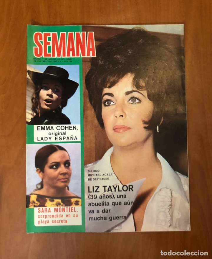Coleccionismo de Revistas y Peri&oacute;dicos: REVISTA SEMANA, NUMERO 1642, 7 DE AGOSTO DE 1971, (SEMANA.S.L.)