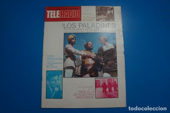 Coleccionismo de revistas y peri&oacute;dicos: REVISTA TELERADIO JANES DEAN ELVIS PRESLEY ROBERT WAGNER TONY FRANCIOSA JOE DASSIN N&ordm; 713 L2