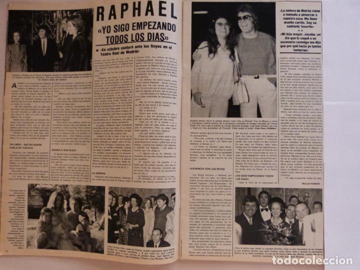 Coleccionismo de Revistas y Peri&oacute;dicos: RECORTE CLIPPING DE RAPHAEL REVISTA SEMANA N&ordm; 2156 PAG. 18 Y 19 L18