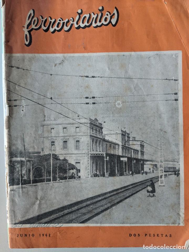 Coleccionismo de Revistas y Peri&oacute;dicos: JUNIO 1961 - NUMERO 231 - FERROVIARIOS REVISTA DE LA RED NACIONAL - FERROCARRILES