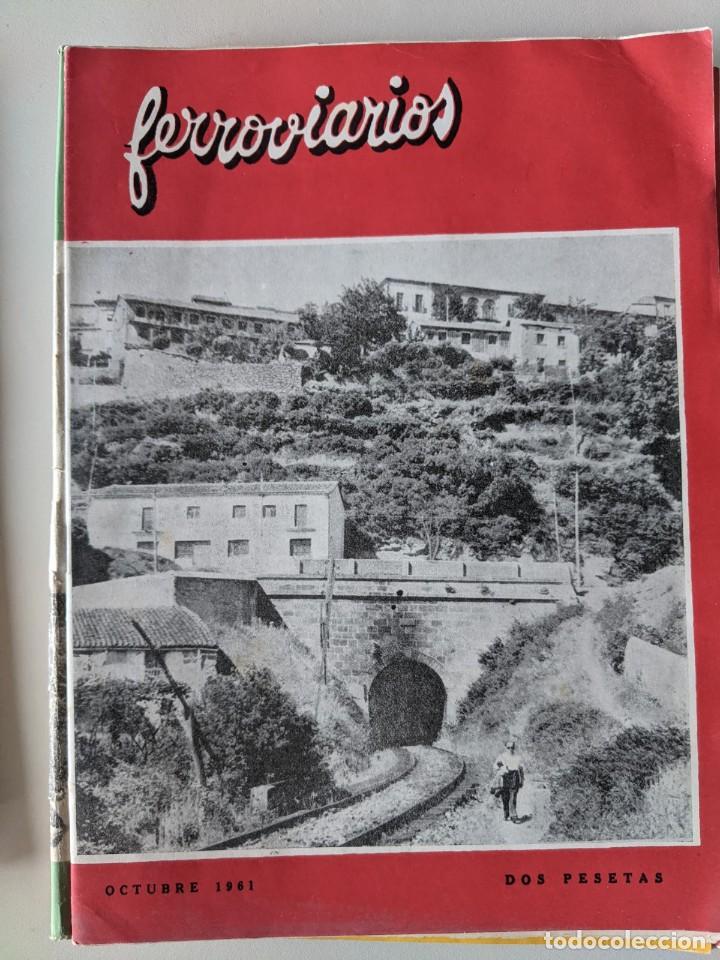 Coleccionismo de Revistas y Peri&oacute;dicos: OCTUBRE 1961 - NUMERO 234 - FERROVIARIOS REVISTA DE LA RED NACIONAL - FERROCARRILES
