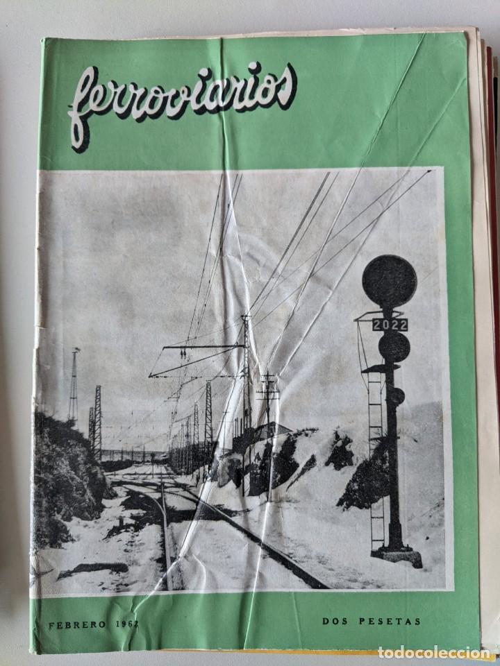 Coleccionismo de Revistas y Peri&oacute;dicos: FEBRERO 1962 - NUMERO 238 - FERROVIARIOS REVISTA DE LA RED NACIONAL - FERROCARRILES