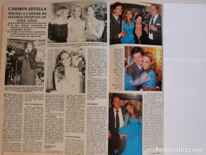 Coleccionismo de Revistas y Peri&oacute;dicos: RECORTE CLIPPING DE CARMEN SEVILLA REVISTA SEMANA N&ordm; 2147 PAG. 88 Y 89 L18