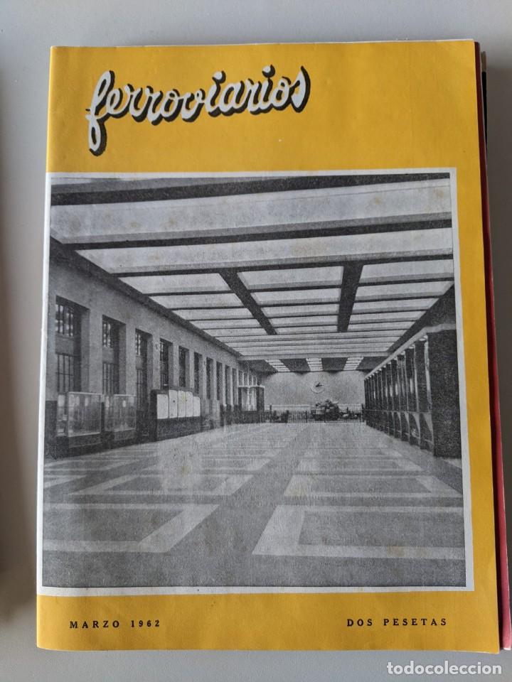 Coleccionismo de Revistas y Peri&oacute;dicos: MARZO 1962 - NUMERO 239 - FERROVIARIOS REVISTA DE LA RED NACIONAL - FERROCARRILES