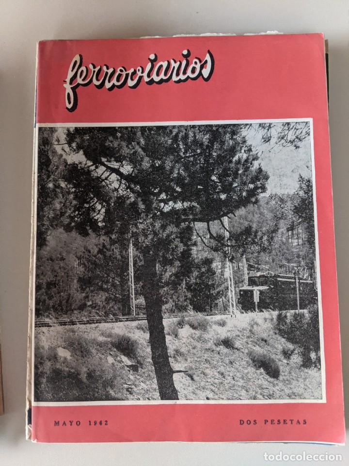 Coleccionismo de Revistas y Peri&oacute;dicos: MAYO 1962 - NUMERO 241 - FERROVIARIOS REVISTA DE LA RED NACIONAL - FERROCARRILES