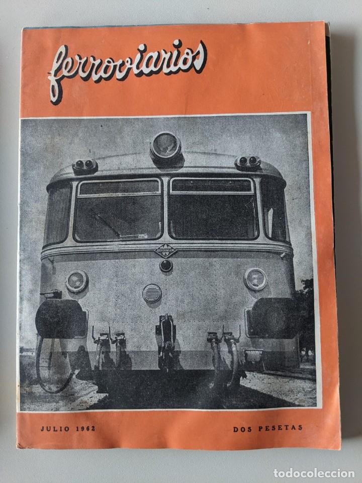 Coleccionismo de Revistas y Peri&oacute;dicos: JULIO 1962 - NUMERO 243 - FERROVIARIOS REVISTA DE LA RED NACIONAL - FERROCARRILES
