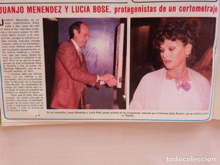 Coleccionismo de Revistas y Peri&oacute;dicos: RECORTE CLIPPING DE JUANJO MENENDEZ REVISTA SEMANA N&ordm; 2147 PAG. 60 L18