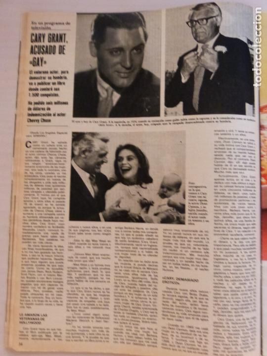 Coleccionismo de Revistas y Peri&oacute;dicos: RECORTE CLIPPING DE CARY GRANT REVISTA SEMANA N&ordm; 2147 PAG. 34 L18