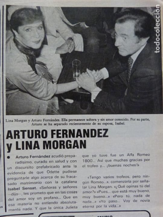 Coleccionismo de Revistas y Peri&oacute;dicos: RECORTE CLIPPING DE ARTURO FERNANDEZ REVISTA SEMANA N&ordm; 2143 PAG. 87 L18