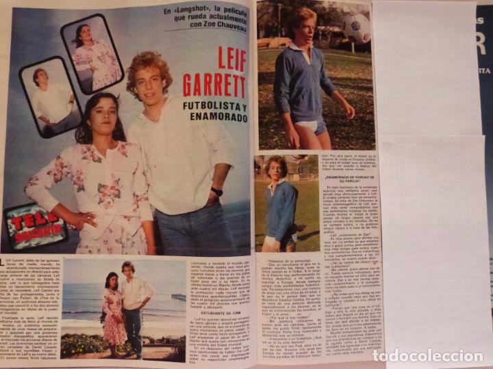 Coleccionismo de Revistas y Peri&oacute;dicos: RECORTE CLIPPING DE LEIF GARRETT FUTBOLISTA REVISTA SEMANA N&ordm; 2142 PAG. 48 Y 49 L18