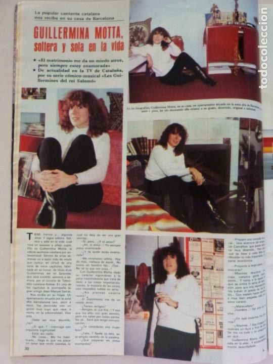 Coleccionismo de Revistas y Peri&oacute;dicos: RECORTE CLIPPING DE GUILLERMINA MOTTA MISS ESPA&Ntilde;A REVISTA SEMANA N&ordm; 2142 PAG. 30 L18