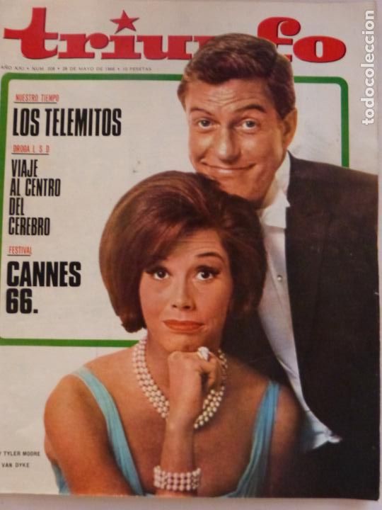 Coleccionismo de Revistas y Peri&oacute;dicos: REVISTA TRIUNFO SOFIA LOREN JEANNE MOREAU DOCTOR ZIVAGO ELSA MARTINELLI N&ordm; 298 L1
