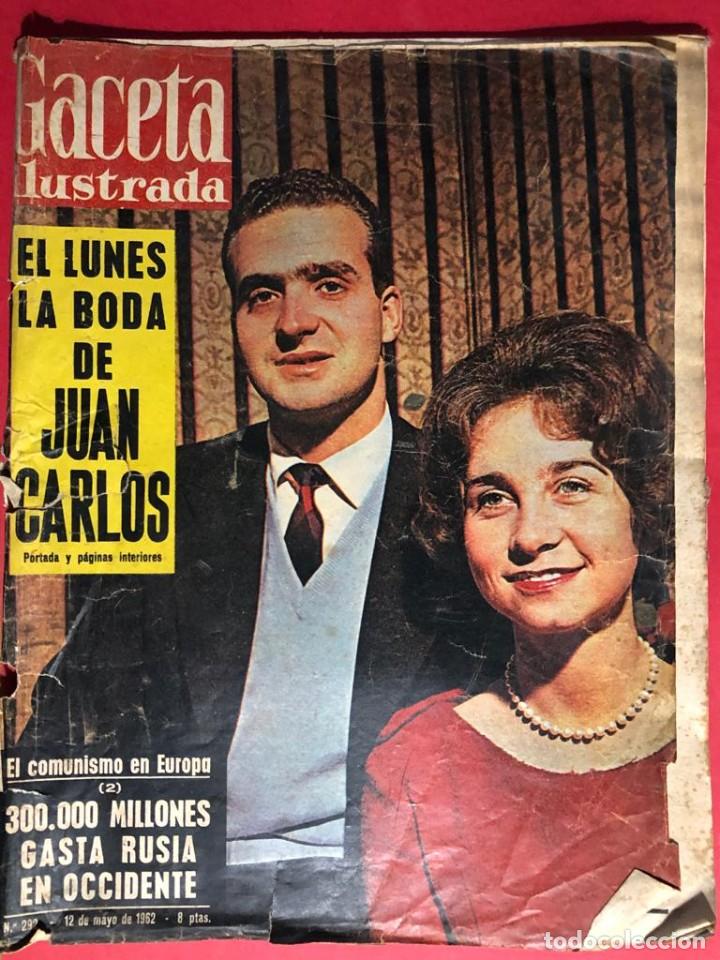 Coleccionismo de revistas y peri&oacute;dicos: Revista Gaceta Ilustrada n&ordm;292. 12 mayo de 1962.