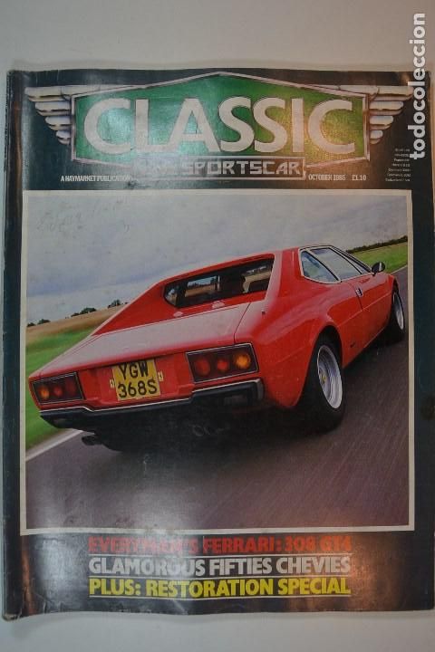 Coleccionismo de revistas y peri&oacute;dicos: 1985 CLASSIC & SPORTS CAR FERRARI 308 GT4