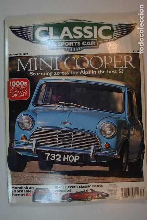 Coleccionismo de revistas y peri&oacute;dicos: 1997 CLASSIC & SPORTS CAR MINI COOPER S FERRARI MONDIAL