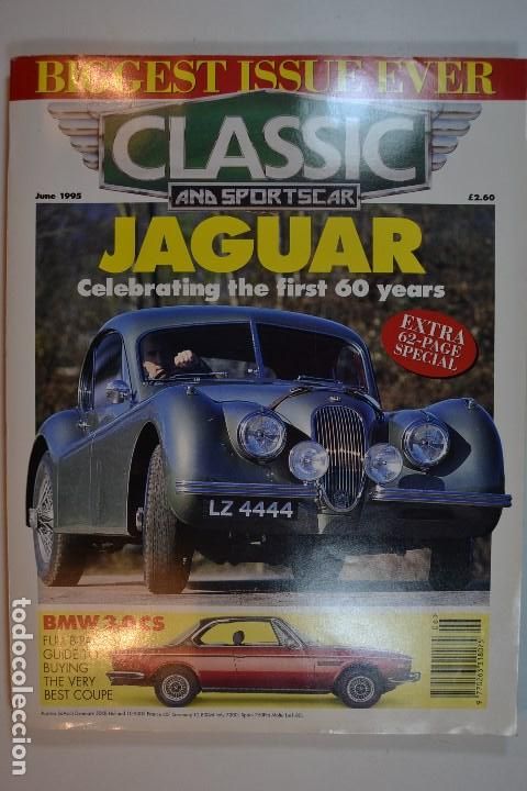 Coleccionismo de Revistas y Peri&oacute;dicos: 1995 CLASSIC & SPORTS CAR JAGUAR 60 YEARS BMW 3.0 CS